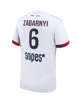 Billige Paris Saint-Germain Illia Zabarnyi #6 Bortedrakt 2025-26 Kortermet